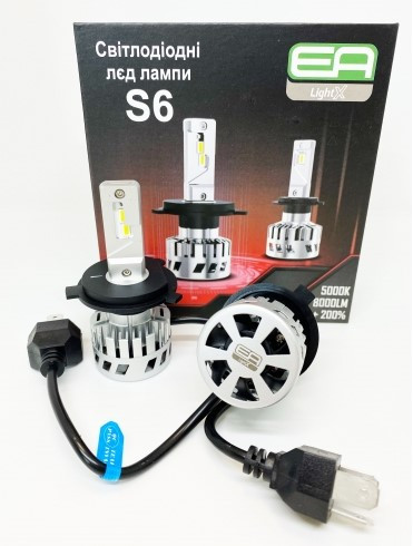 LED Light лампи X S6+200%, 8000Lm 5000К 30W
