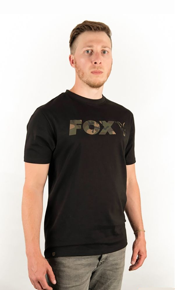 Футболка Black Fox Camo Chest Print T-Shirt