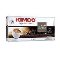 Итальянский кофе молотый Kimbo Gusto di Napoli, 250г, купаж арабика и робуста темно-средней обжарки