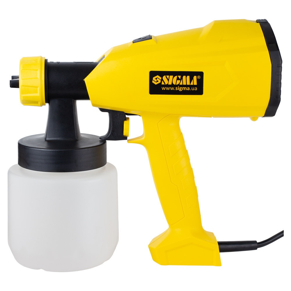 Фарборозпилювач електричний HVLP 350Вт Ø1.8/2.6мм 800мл/хв н/б 800мл (6816121), фото 1