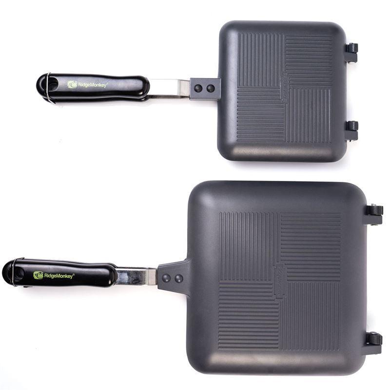 Тостер RidgeMonkey Classic Deep Fill Sandwich Toaster XL inc Utensils, фото 1