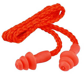 Вставки протишумові CENTER 09 (беруші) багаторазові зі шнурком 31 дБ