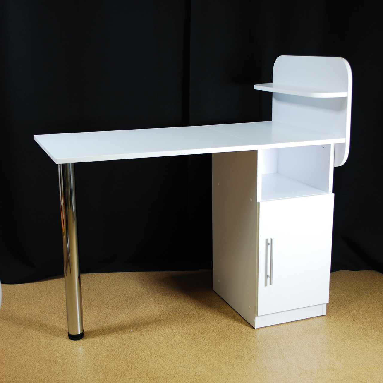 Стіл манікюрний. Стіл для майстра манікюру. Манікюрний стіл складаний. Стіл для нарощування нігтів, фото 1