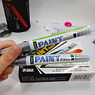 Маркер фарба промисловий Paint серебно, фото 4
