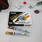 Маркер фарба промисловий Paint золото, фото 5
