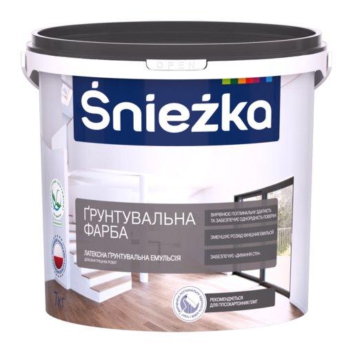 ҐРУНТУВАЛЬНА ФАРБА Sniezka білий 7 кг, фото 1