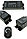 LED диммер SZ100 RF Touch 25A 300w (25а 300вт) 12-24V з управлінням з RF каналу для світлодіодної стрічки, фото 3