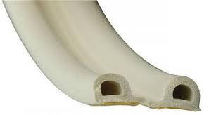 Ущільнювач гумовий CYCLONE P-тип 100 м білий подвійний