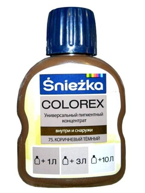 Барвник "Снєжка" коричневий темний (100мл) (12411)