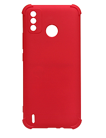 Силікон Tecno Spark 6 Go red Silicone Case