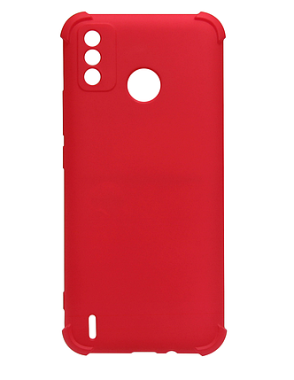 Силікон Tecno Spark 6 Go red Silicone Case, фото 2