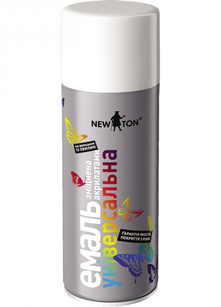 Емаль NEW TON універсальна 1015 слонова кістка 400 мл, фото 1