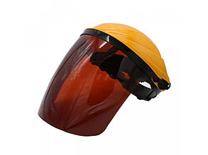 Протиударна захисна маска на все обличчя LOOKS тонована товщина 2,5 мм висота 21 см