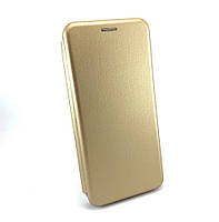 Чехол для Xiaomi Poco X3 книжка боковой с подставкой Luxo с карманом для карт и купюр золотой