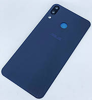 Задняя крышка для Asus ZenFone 5Z (ZS620KL/ ZE620KL), синяя, Midnight Blue, оригинал