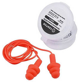 Вставки протишумні CENTER 10 (Corші) багаторазові зі шнурком 31 дБ