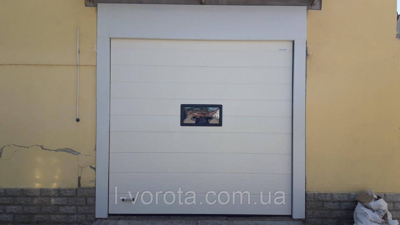 Гаражні ворота із сендівч панелей