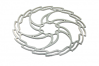 Ротор гальмівний CSC FLAME 180 мм сріблястий