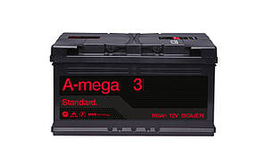 Акумулятор A-mega Standard 6СТ-100-АЗ (0) М3 правий плюс