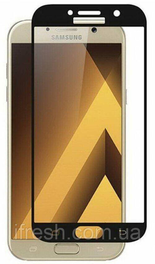 Захисне скло Lion для Samsung Galaxy A5 2017 (A520) 3D Perfect Protection Full Glue, Black, фото 1