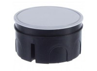 Коробка розподільна з кришкою 85*85*50мм для труб, фото 1