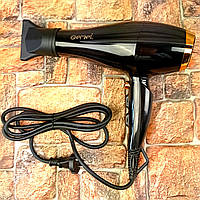 Фен для волос Gemei GM1765 2800W Прибор для укладки и сушки 3 режима нагрева Оригинальные фото