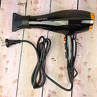 Фен для волос профессиональный Gemei GM-1765 две скорости и три температурных режима 2800W Настоящие фото
