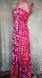 Сарафан літній, жіночий максі. Бавовна. Індія. 44-46 р, фото 7