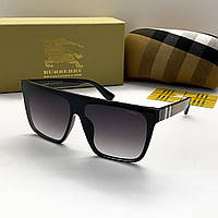 Женские брендовые солнцезащитные очки маска Burberry (2281) black