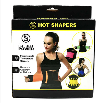 Стягувальний пояс для схуднення Hot Shapers Xtreme Power Belt для фітнесу та тренувань Розмір XXL (KG-2754)