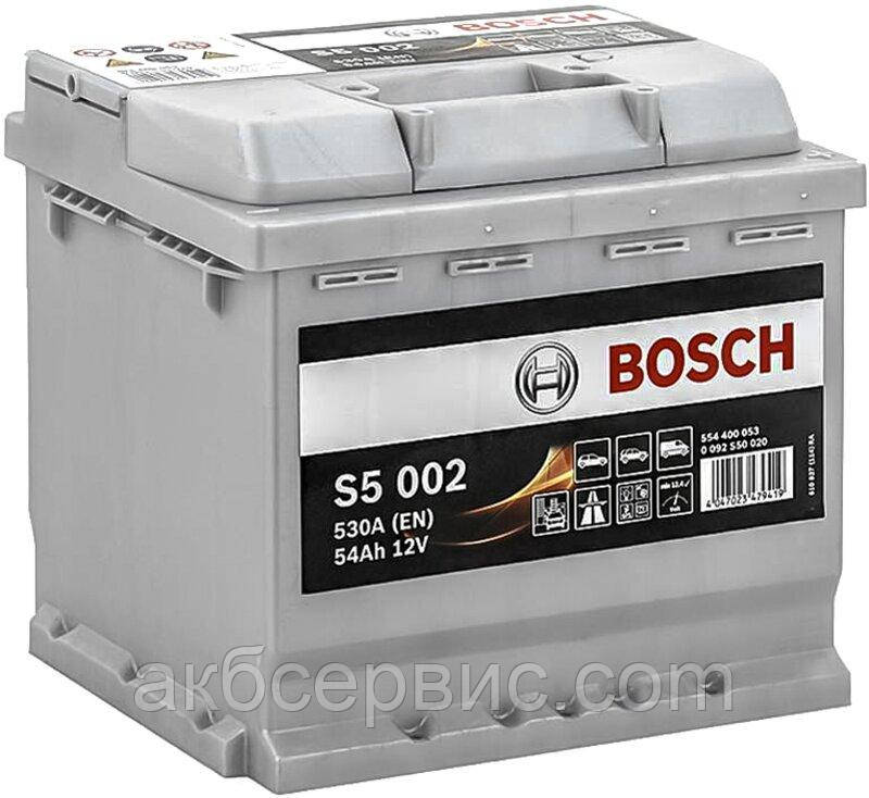 Акумулятор автомобільний Bosch 6СТ-54 S5 Silver Plus (S50 020)