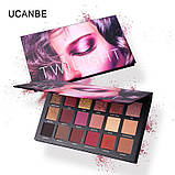 Палетка тіней UcanbeTwilight Dusk Eyeshadow Palette, 18 кольорів, 18 г, фото 4