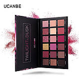 Палетка тіней UcanbeTwilight Dusk Eyeshadow Palette, 18 кольорів, 18 г, фото 5