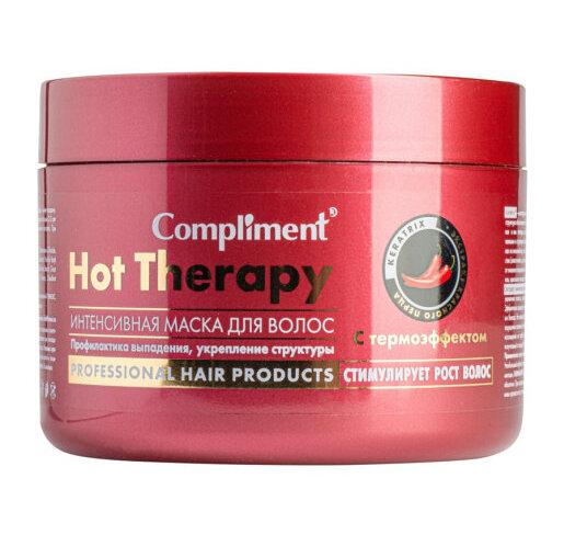 Согревающая Маска для волос с Каенским Перцем, Против выпадения, Активация роста - Hot Therapy Compliment