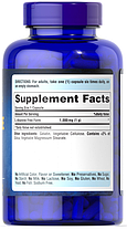 Аргінін Puritan's Pride L-Arginine 1000 mg 100 кап, фото 6