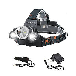 Ліхтарик налобний на акумуляторах High Power Headlamp Т6 Акумуляторний Led ліхтарик на голову