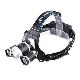 Налобний ліхтар акумуляторний High Power Headlamp Т6 Потужний налобний ліхтарик на голову