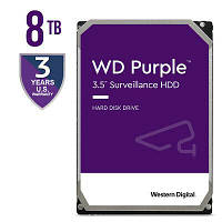 Жорсткий диск 8TB Western Digital WD84PURZ для відеоспостереження