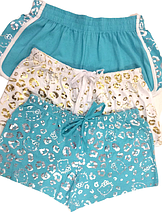 Шорти жіночі піжамні HELLO KITTY Туреччина S,M,L,XL , 3 кольори, бавовна.