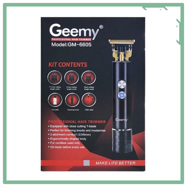 Машинка для стрижки волосся Geemy GM-6605