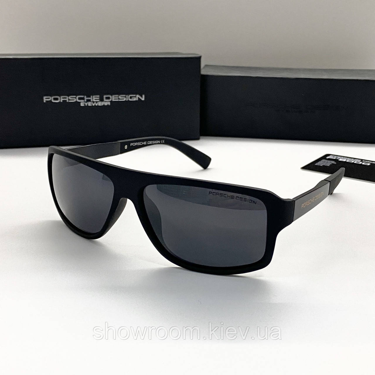 Чоловічі сонцезахисні окуляри з поляризацією Porsche Design (1055) чорні