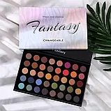 Палетка тіней Ucanbe Fantasy Changeable Eyeshadow Palette, 40 відтінків, 40 г, фото 4
