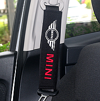 М'які накладки на ремені безпеки чохол MINI (Міні), фото 3