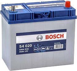 Акумулятор автомобільний Bosch 6СТ-45 S4 Silver (S40 200)