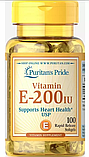 Вітамін Е Puritan's Pride Vitamin E-200 IU 100 гел капсул, фото 4