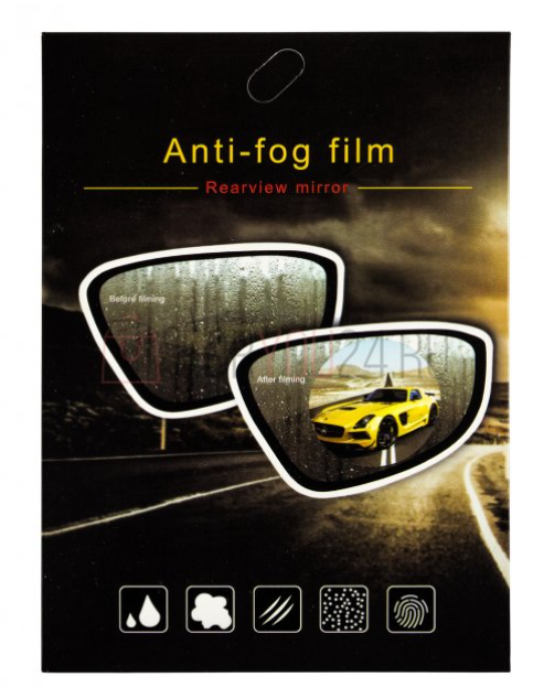 Гідрофобна плівка для дзеркал заднього огляду "Антидож" Anti-fog Film 95х135мм (KG-2636)