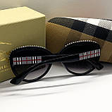 Брендові жіночі окуляри (66032) чорні, фото 3