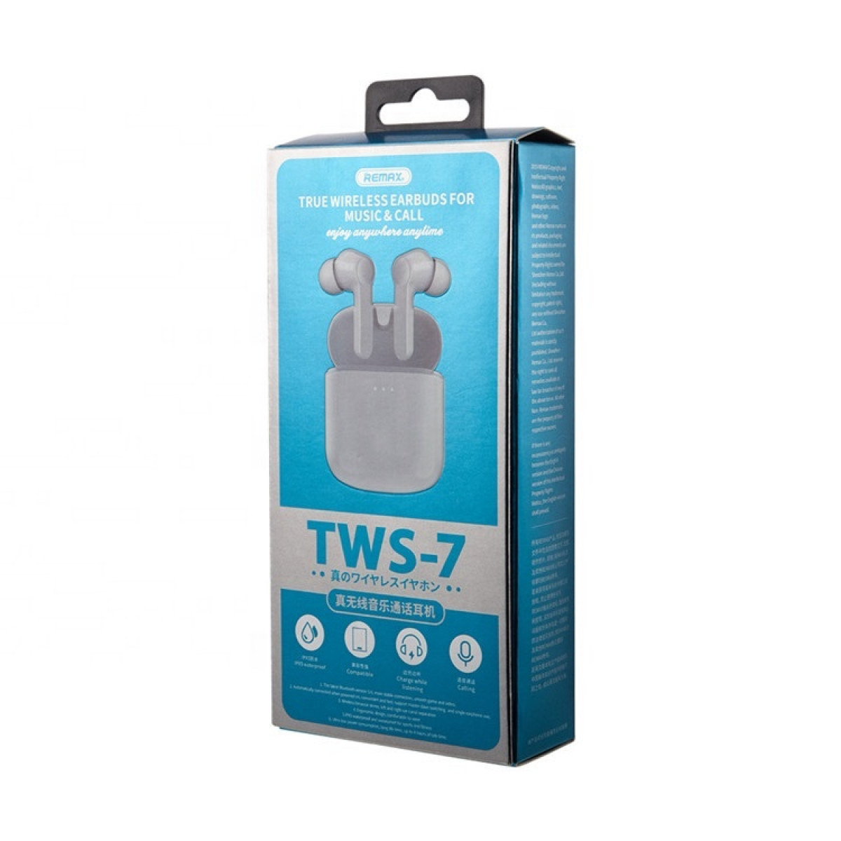 Бездротові навушники Bluetooth "Remax TWS-7" Wireless Навушники for Music&Call Original