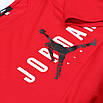 Футболка чоловіча спортивна Nike Air Jordan червона з принтом, фото 2