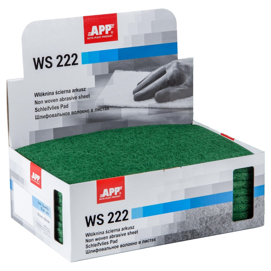 Скотч-брайт APP WS-222 P240-280 150 x 230 мм, фото 1